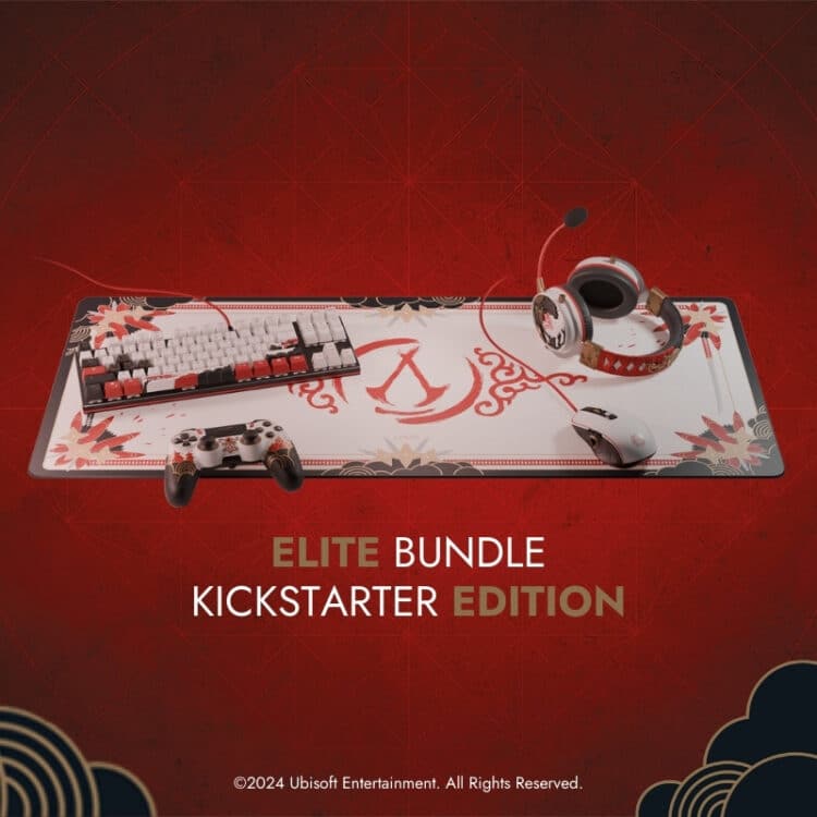 Kickstarter Exclusive "Elite" Bundle - QWERTY Keyboard - Game not included - 5 Accessories