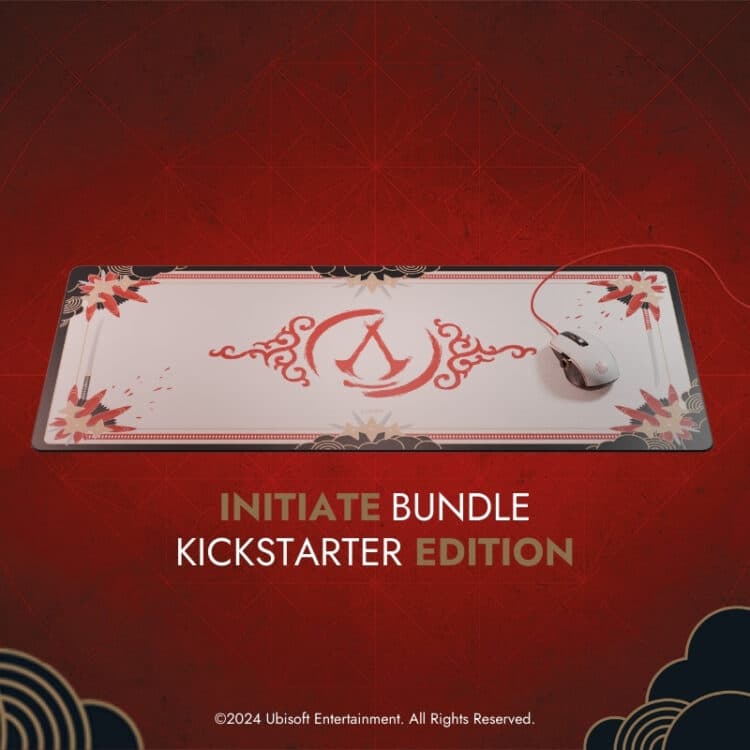 Assassin's Creed Shadows Kickstarter Edition "Initiate" Bundle - PC Game + Mouse + Mat - Lexip X Ubisoft