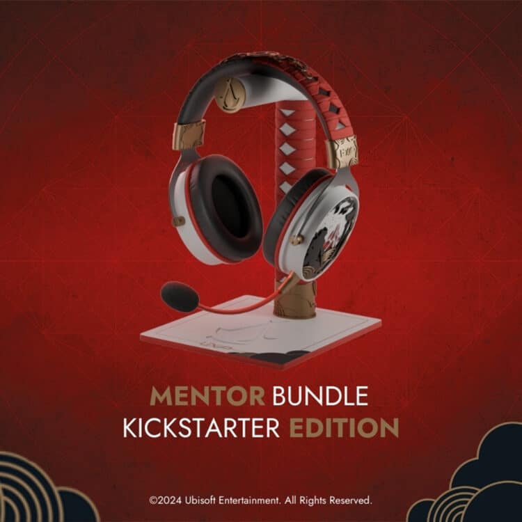 Bundle "Mentor" Kickstarter Edition - PS5 Spiel + Helm + Helmhalter - Assassin's Creed Shadows - Lexip X Ubisoft